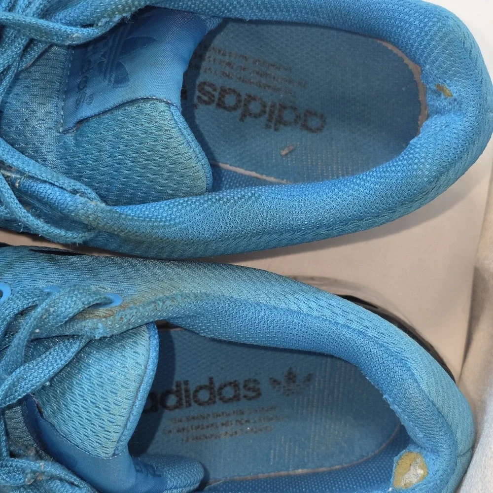 Adidas‎ ZX Flux Torsion Running Shoes Blue Men's Size 9.5 Sneakers